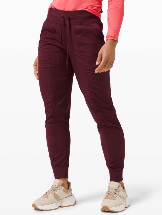 lululemon athletica Pants - Lululemon Maroon Dance Studio Mid-Rise Jogger *Full Length